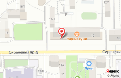 Фирменный магазин Ермолино в Орджоникидзевском районе на карте