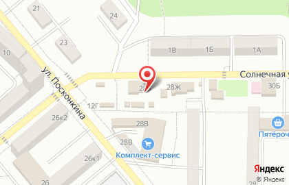Продовольственный магазин Шангал на карте