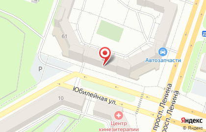 Салон красоты Марафет на проспекте Ленина на карте