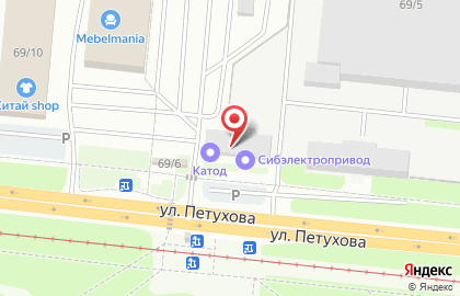 ОАО Банкомат, Банк Москвы на улице Петухова на карте