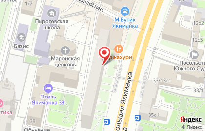 Дистрибьюторский центр Tupperware на Якиманке на карте