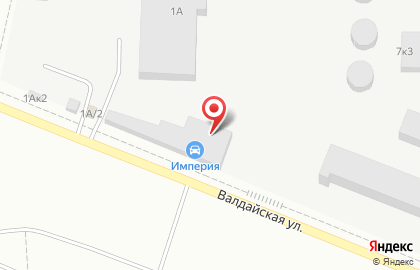 Автосалон Империя в Калининском районе на карте