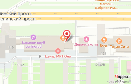 Парикмахерская Mitch на Ленинском проспекте на карте