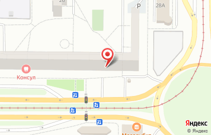 Парикмахерская Марафет на Октябрьском проспекте на карте