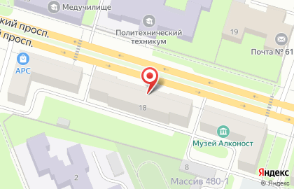 Молодежный культурно-досуговый центр на карте