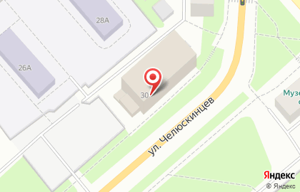 Бизнес-центр Балтийский на улице Челюскинцев на карте
