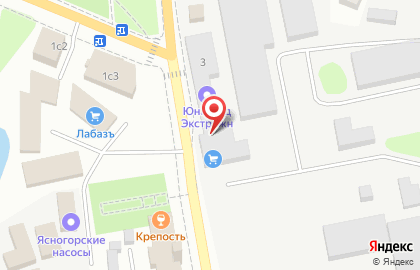 Супермаркет Красное & Белое на Заводской улице на карте