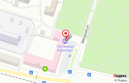 Гостиница Аэропорт в Чите на карте