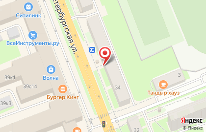 Микрофинансовая компания Деньга на Большой Санкт-Петербургской улице на карте