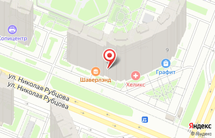 Северная долина, ООО Главстрой СПб на улице Николая Рубцова на карте