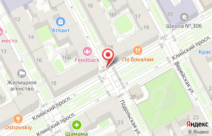 Синтез, ТСЖ на карте