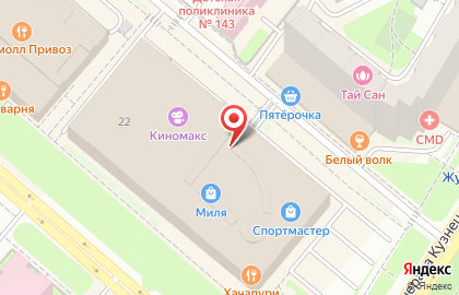Призовой тир в Москве на карте