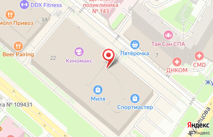 Призовой тир в Москве на карте