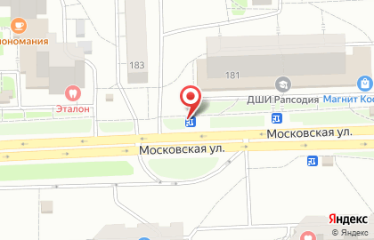 Киоск по продаже печатной продукции Роспечать на Московской улице, 179 киоск на карте
