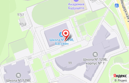 Бассейн в Москве на карте