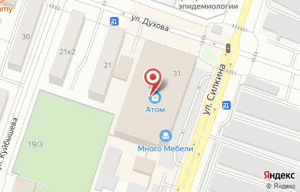 Оптика Кронос на улице Силкина, 31 на карте