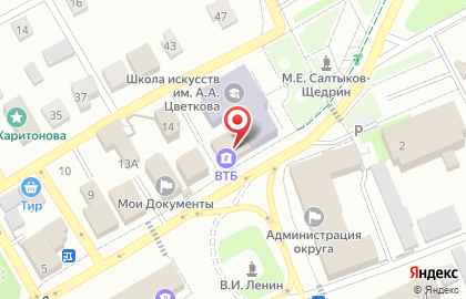 Банк ВТБ в Москве на карте