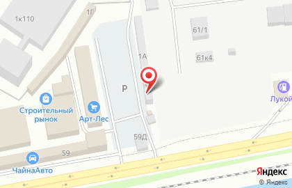 Торговая компания Эдванс в Авиастроительном районе на карте