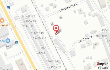 Автостоянка в Красноярске на карте