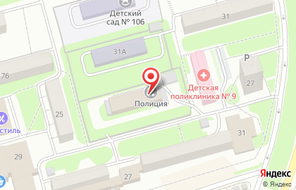 Управление МВД России по г. Новокузнецку Отдел полиции Новоильинский на карте