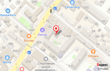 Студия красоты СаКурА в Ленинском районе на карте