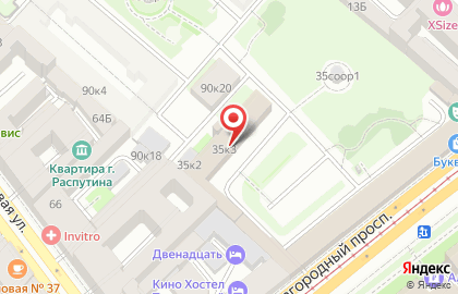 Военторг на карте