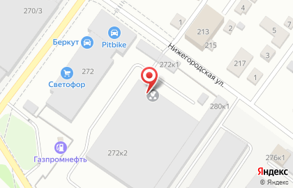 Компания по проведению предрейсового и послерейсового контроля технического состояния транспорта Гапп 6 на Нижегородской улице на карте
