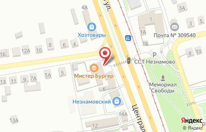 Фирменный магазин Врабец на Центральной улице на карте