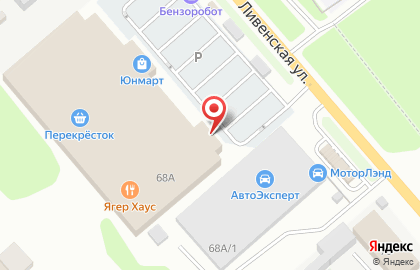 Салон связи Связной на Ливенской улице на карте