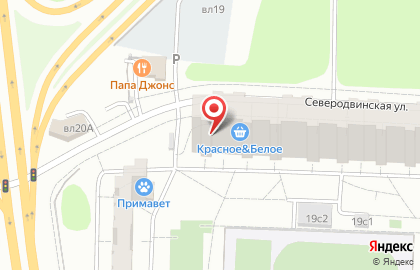 Магазин продуктов Паллада на карте