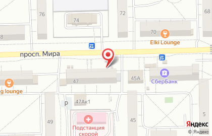 Магазин цветов в Омске на карте