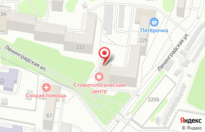 Стоматологический кабинет, ИП Новикова О.В. на карте