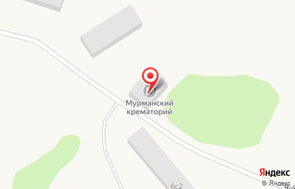 Мурманский крематорий на карте