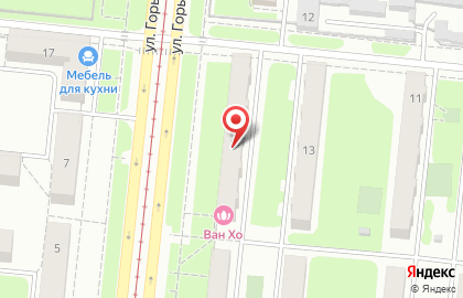 Салон тайского массажа Ван Хо на улице Горького на карте