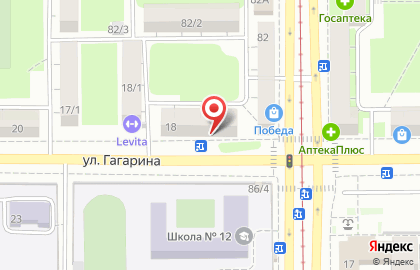 Торгово-монтажная компания Евролайн в Ленинском районе на карте