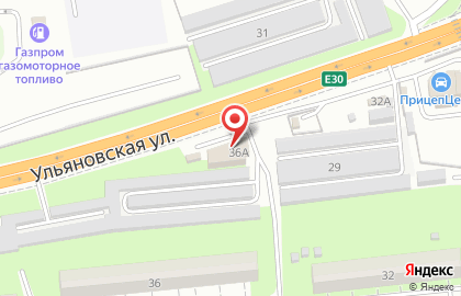 Шинный центр Вианор на Ульяновской улице на карте