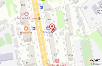 Мини-отель Dom167 на карте