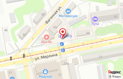 Торговый центр Москва в Барнауле на карте