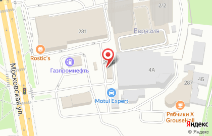 Автомойка самообслуживания AVM на Московской улице на карте