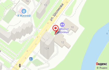 Ресторан Золотой Дракон в Засвияжском районе на карте