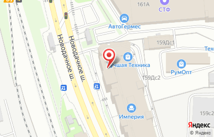 Мебельный салон ДИК на Дмитровском шоссе на карте
