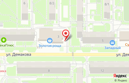 Киоск фастфудной продукции Шаурма №1 в Советском районе на карте