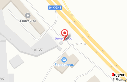Шиномонтажная мастерская в Советском районе на карте