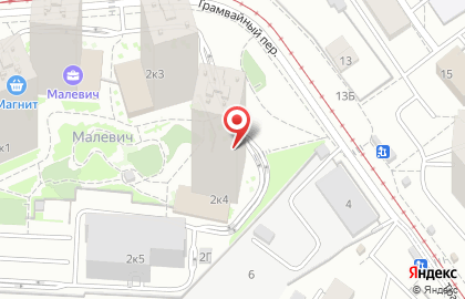 Малевич, ЗАО Уралстройинвест на улице Маяковского на карте