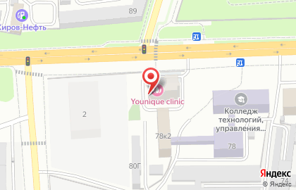 Клиника косметологии Younique clinic на карте
