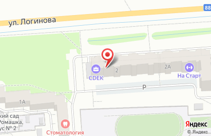 Служба экспресс-доставки Сдэк в Йошкар-Оле на карте