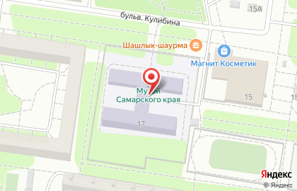 Музей природы, культуры и истории Самарского края на карте