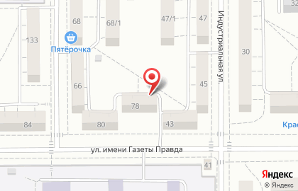 Торгово-сервисная компания Альфа-Сервис в Правобережном районе на карте