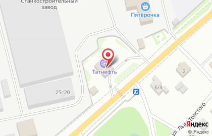 АЗС Татнефть в Москве на карте