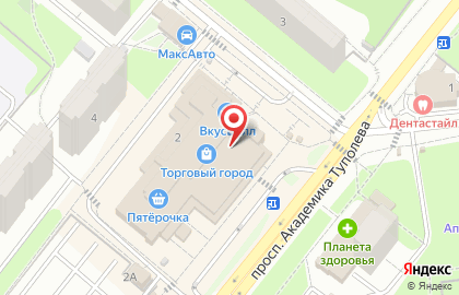 Южный двор в Домодедово на карте